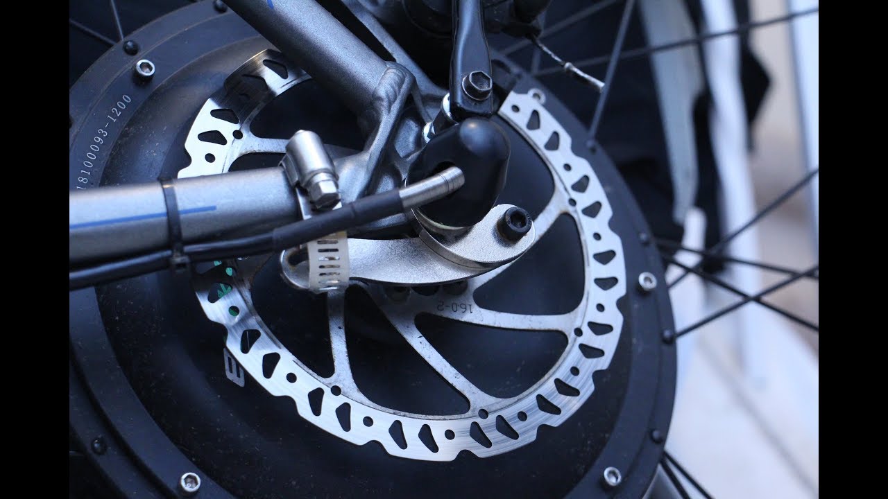 Установка крутящего рычага Ebikeling
