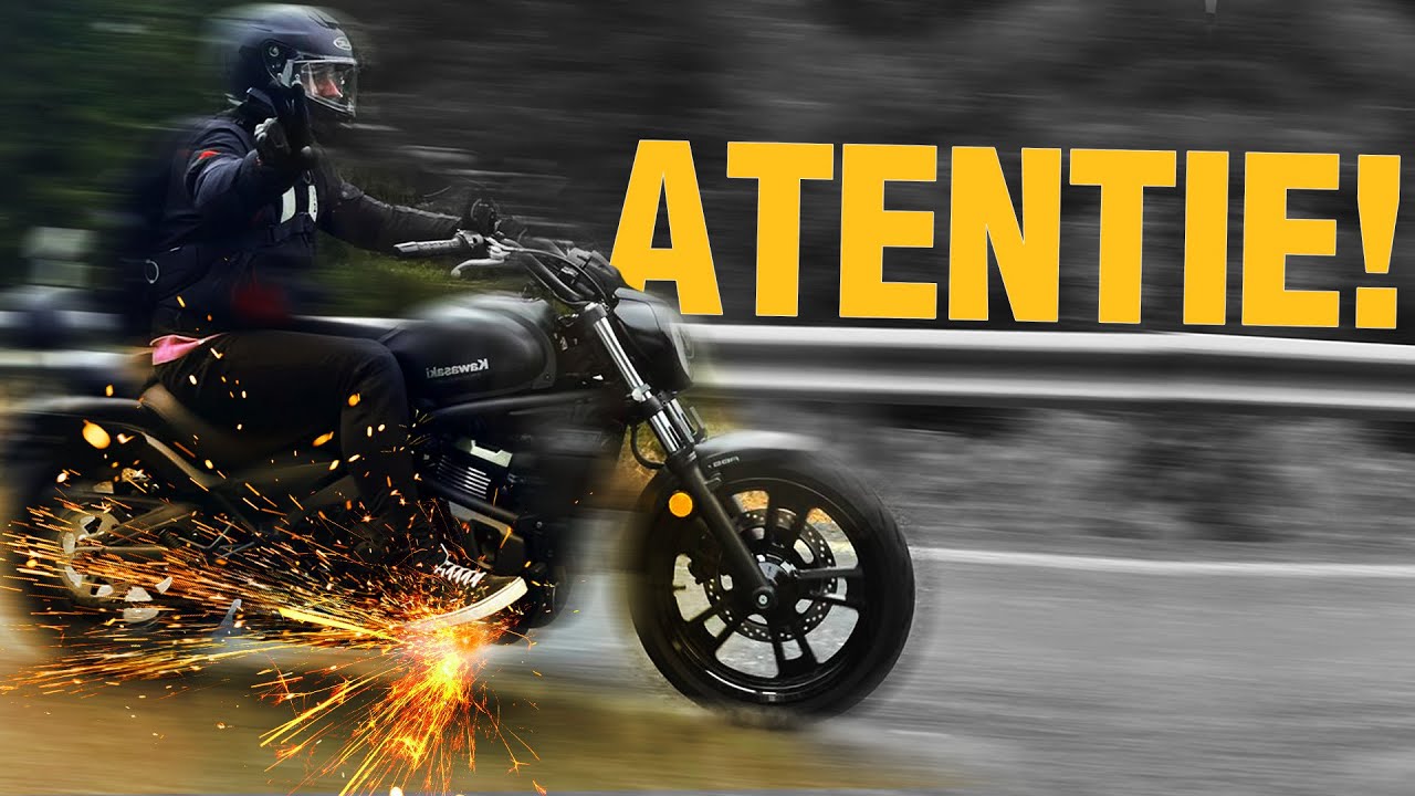 Il ating in primele serpentine - Kawasaki Vulcan S