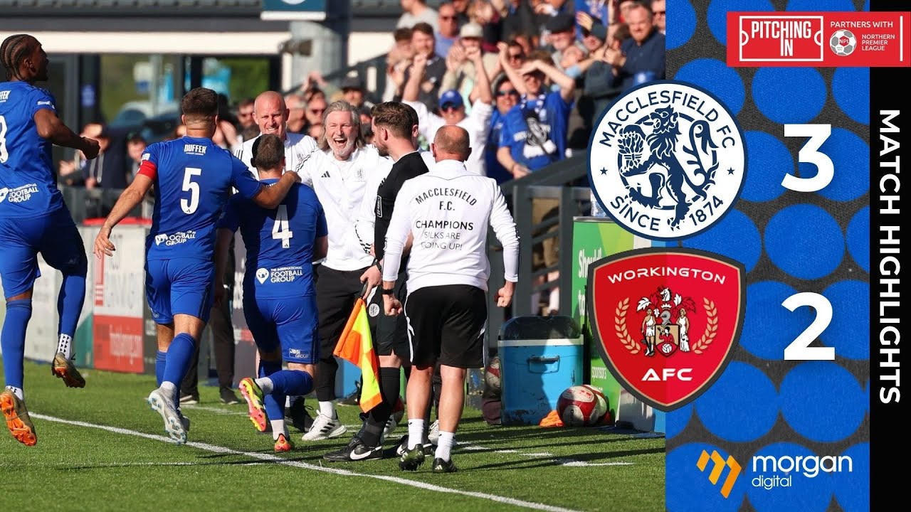 💯points within touching distance | Macclesfield FC 3-2 Workington AFC
