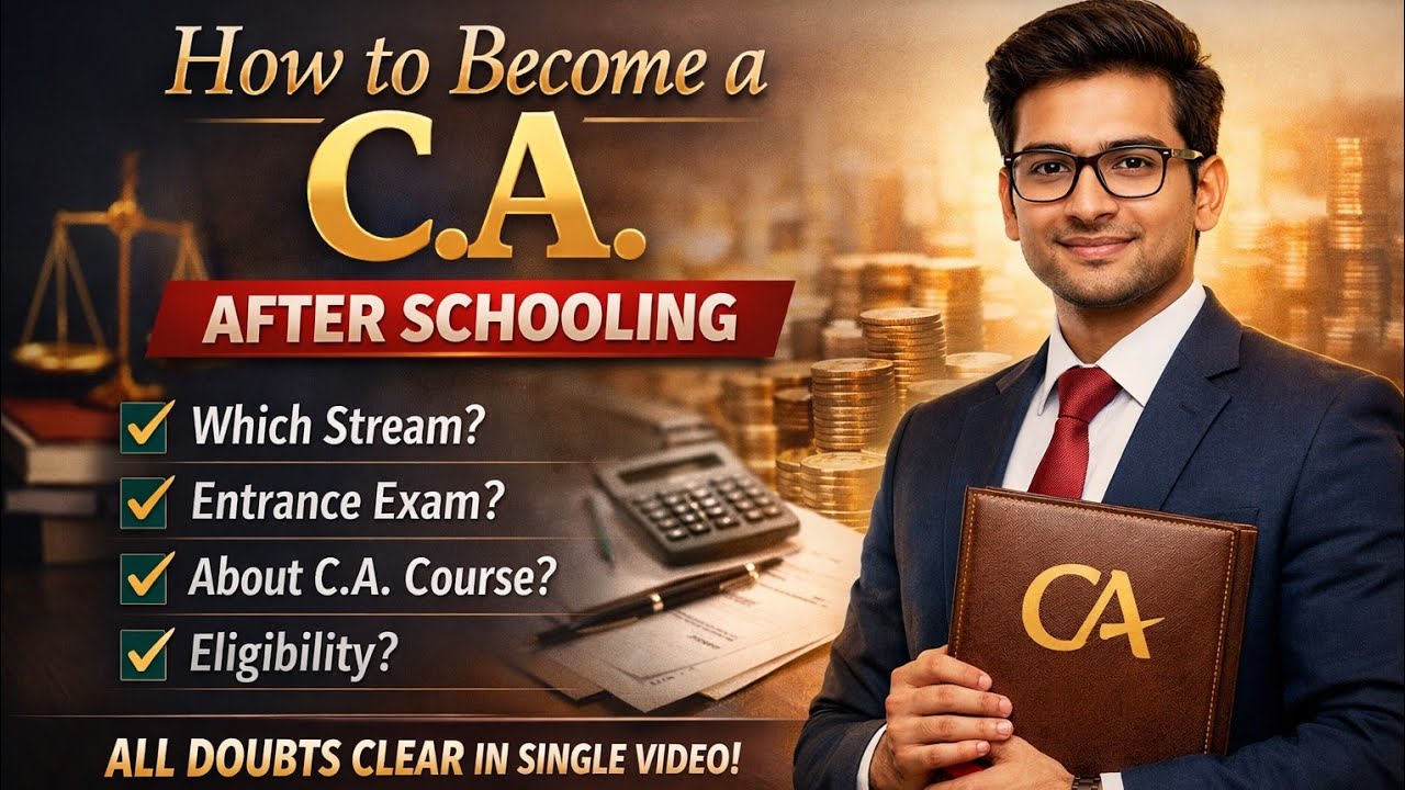 CA - How to Become After Schooling | Complete Guidelines In Single Video - Hindi | MN concept 
