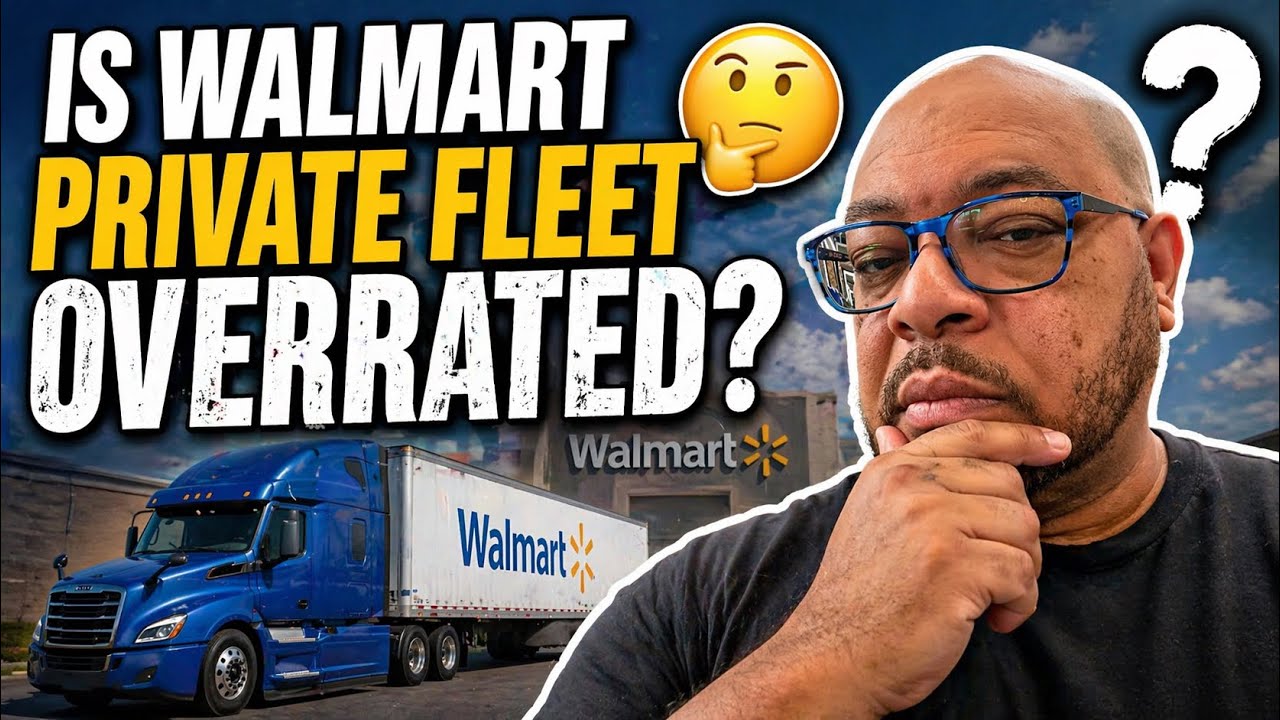 Собственный автопарк Walmart переоценен? 🤔🚛 Откровенный разговор водителя #walmart #cdl