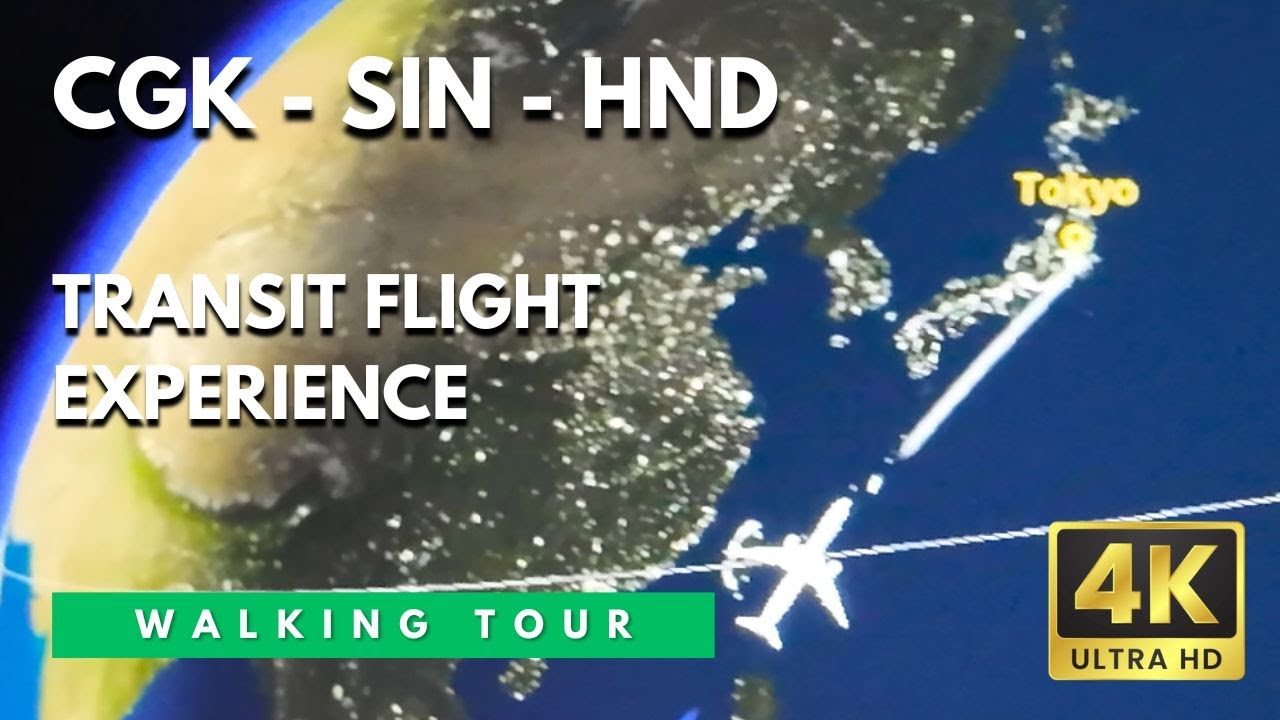 TERBANG KE JEPANG ASMR SQ Singapore Airlines - CGK-SIN-HND - Japan Road Trip PART 1