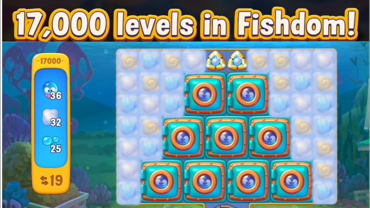 🏆 Fishdom 🤩17000🤩 LEVEL🏅 @dvaushka