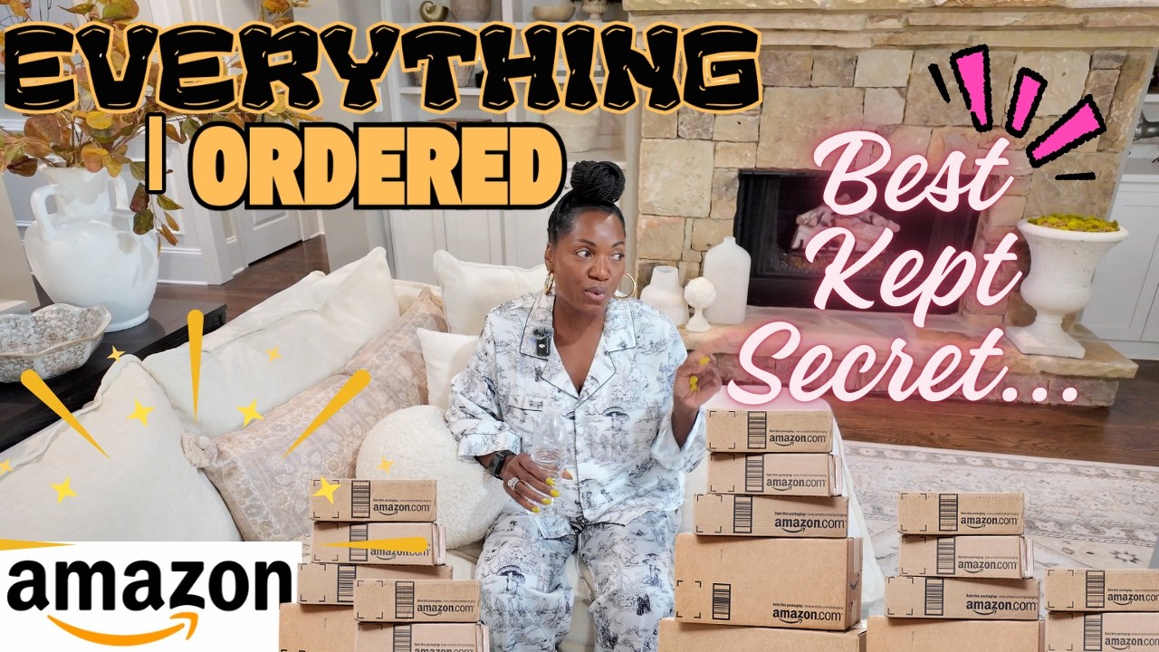 AMAZON'S BEST KEPT SECRET ITEMS 😳 EVERYTHING I ORDERED FROM AMAZON THIS WEEK