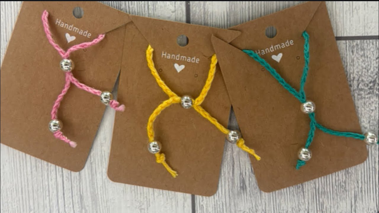 Semplici, economici e veloci: braccialetti dell’amicizia all’uncinetto