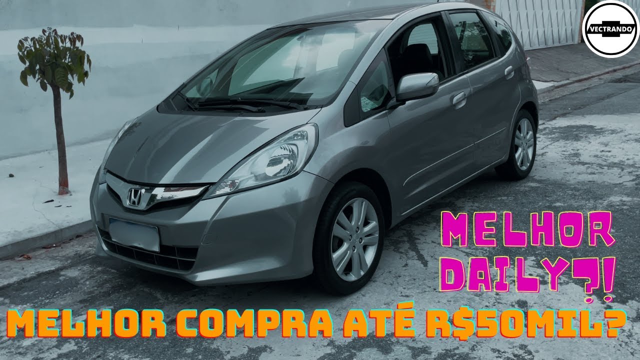 Honda FIT EX 1.5 AUTOMÁTICO 2013: CARRO ECÔNOMICO E ESPAÇOSO ATÉ 50 MIL