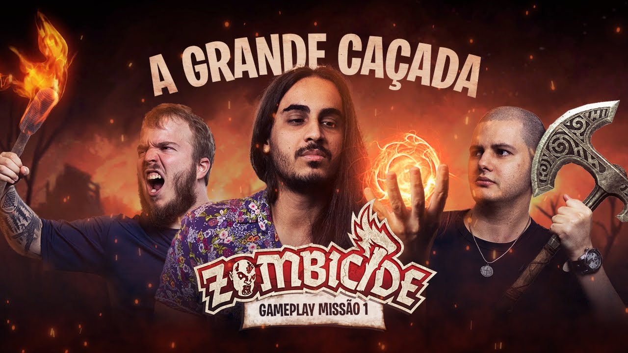 Valhalla Gameplay: Zombicide Black Plague, a grande caçada!