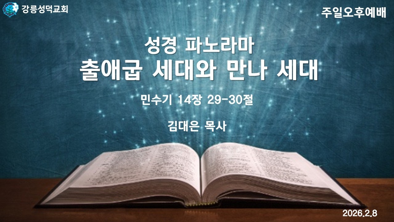 성경파노라마 - 민수기 