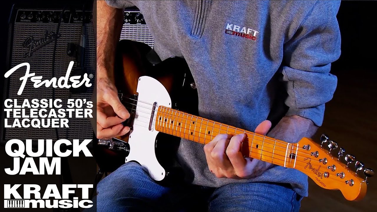 Fender Classic 50's Tele Lacquer - Quick Jam