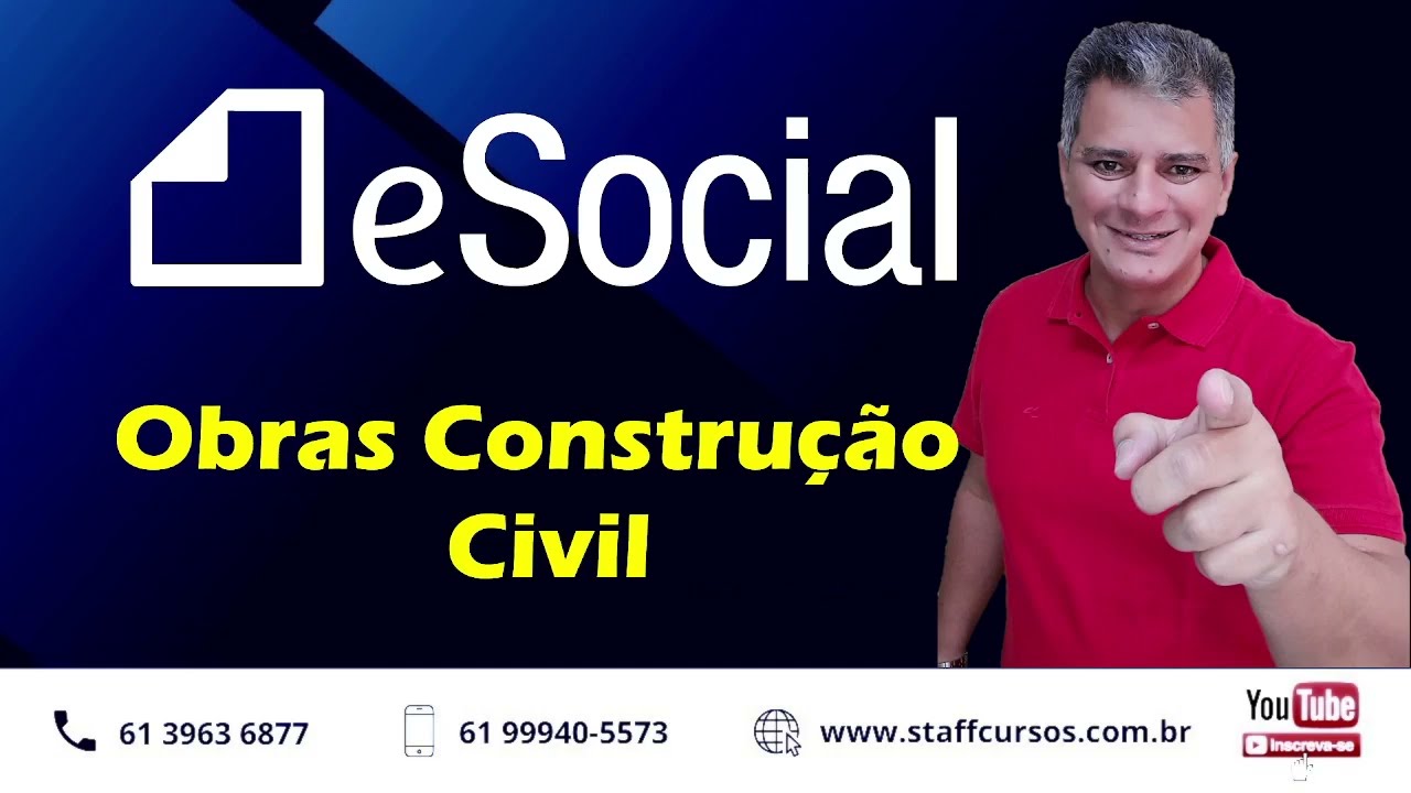 eSocial Obras Constru&ccedil;&atilde;o Civil  - Procedimentos