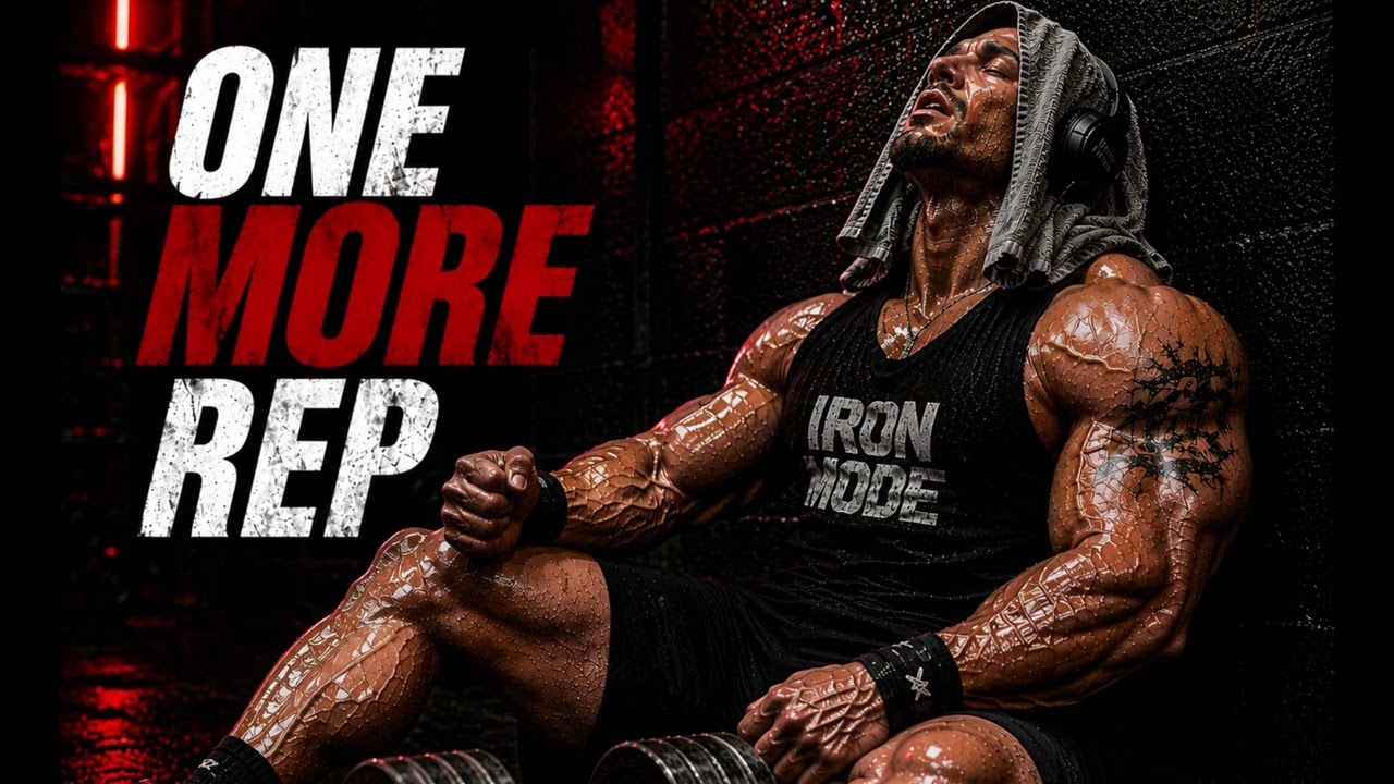IRON MODE - Heavy Lifting Workout Music | One More Rep