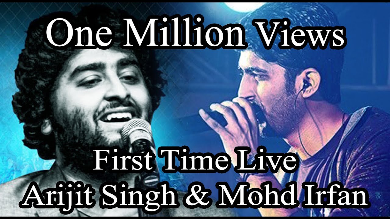 Arijit Singh Vs Mohammad Irfan Live on stage together Phir Mohabbat