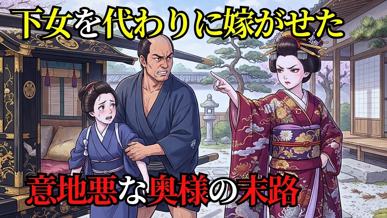傲慢な令嬢に「身代わり結婚」を命じられた下女。捨てられた場所が地獄ではなく「花道」へと変わるまでの驚愕の逆転劇 | 野談 | 時代劇 | 昔話 | 説話 | 民話