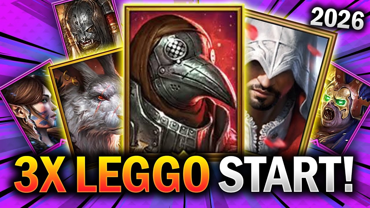 3x DARMOWY LEGENDARNY START dla nowych kont RAID w 2026 roku (najlepsze kody dla początkujących)