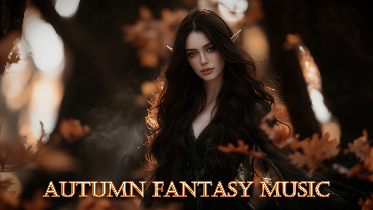 Autumn Fantasy Music 🍂 Mysterious Forest & Cottage Ambience