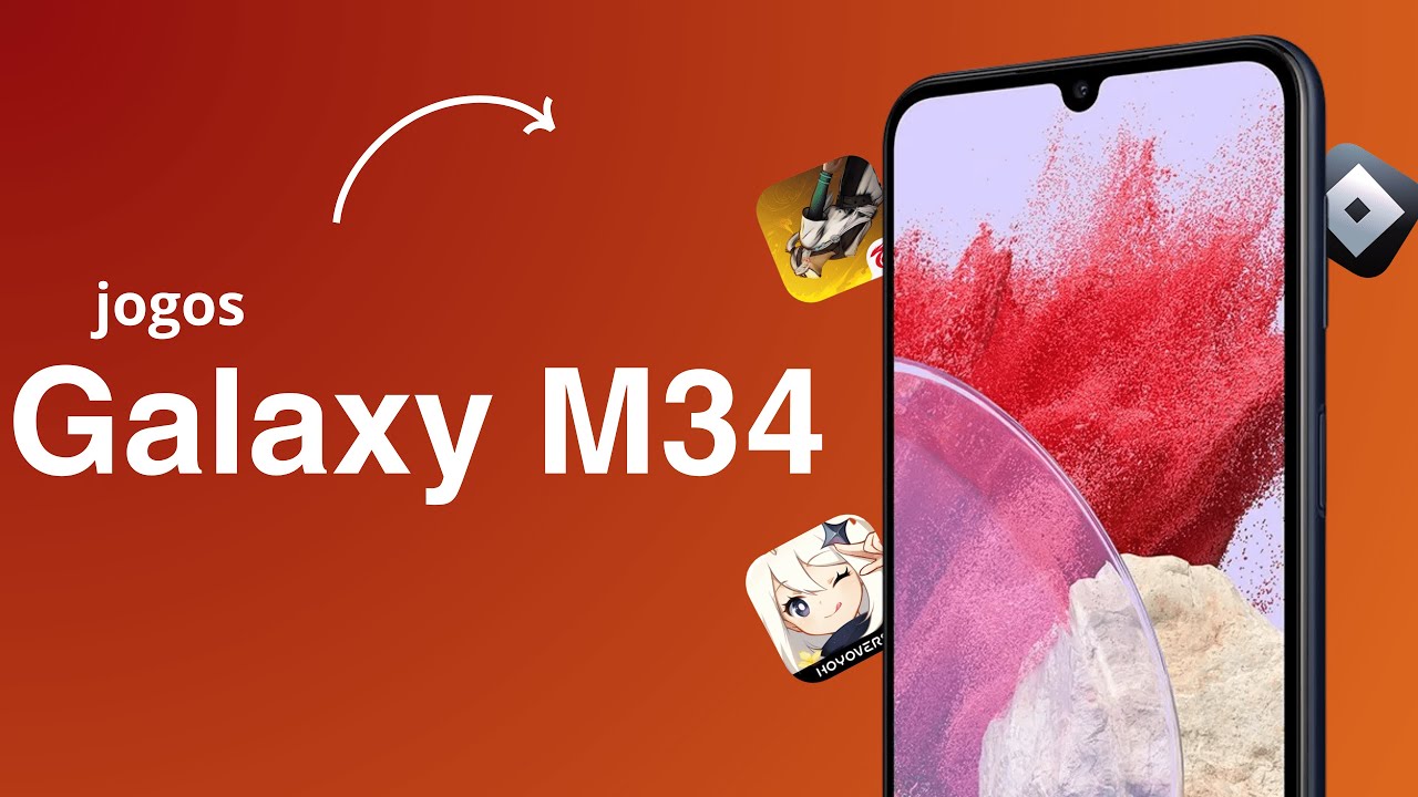 Galaxy M34 5G é bom pra jogos? Teste (Free Fire, Genshin Impact, Roblox, EA FC e Mais)