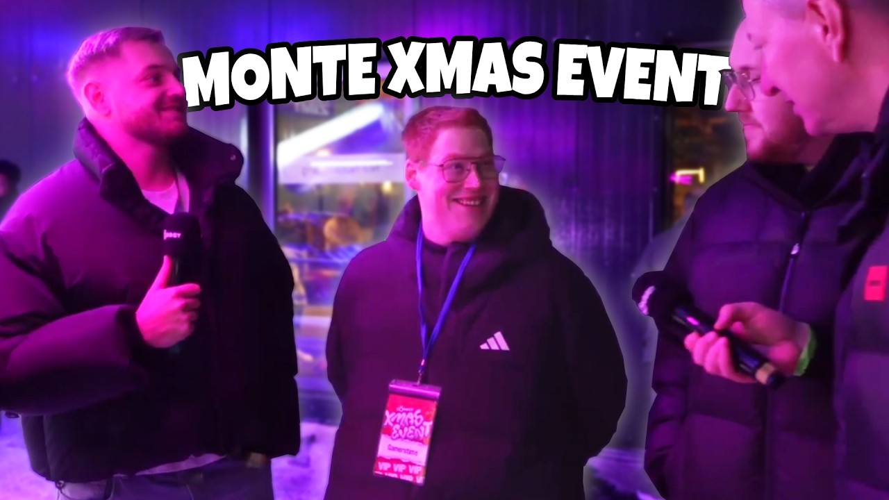 Monte invited me to the Christmas event 2025! - VLOG