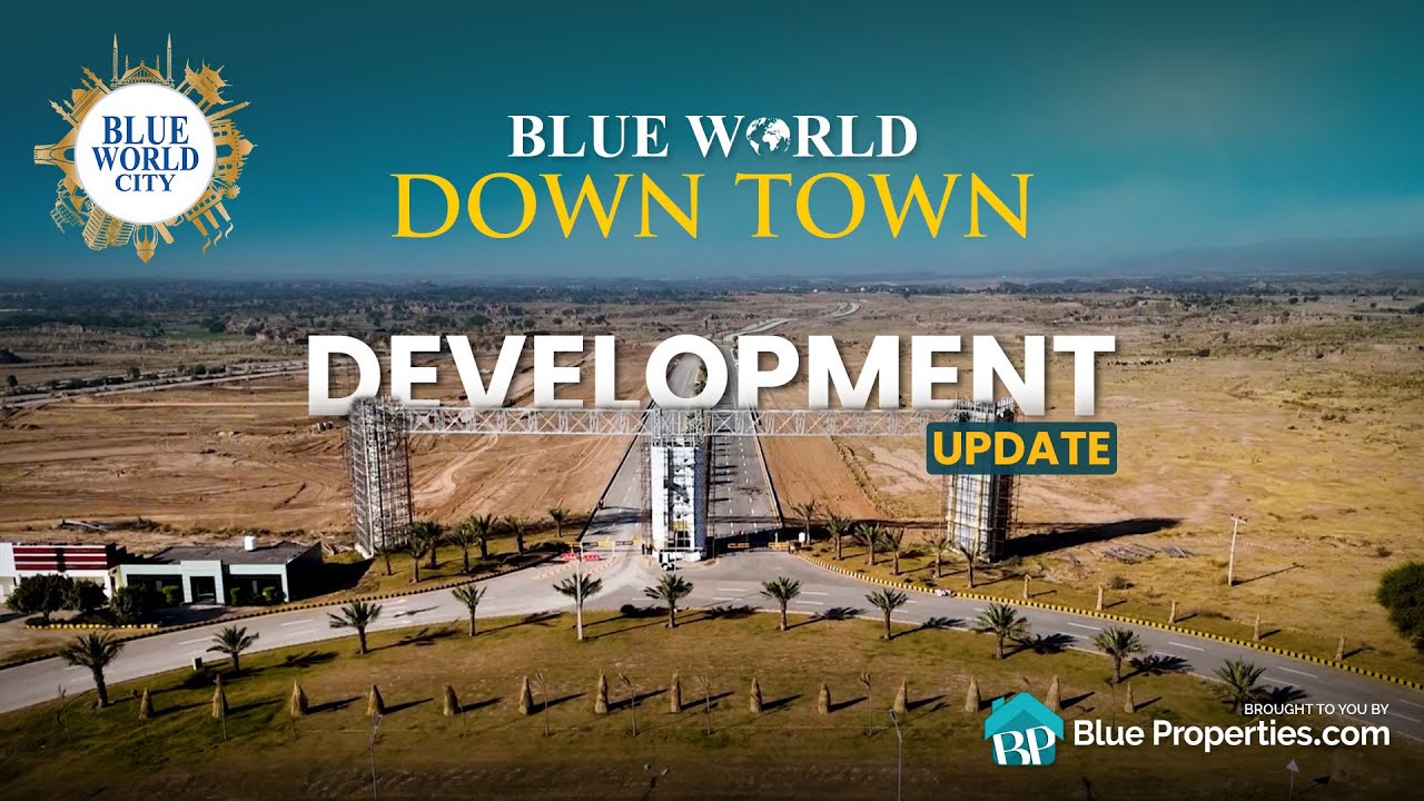 Glimpses from the fast-paced development of Blue World Downtown!