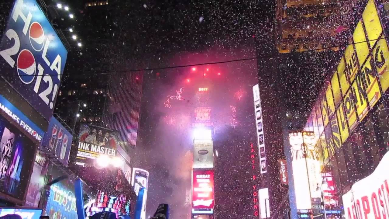 Times Square New Year's Eve 2012
