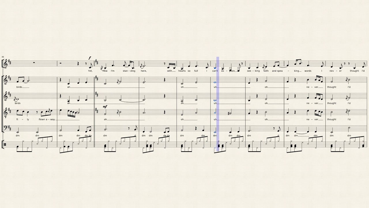 When You Believe (with Maren Morris) [Full Sheet Music/Transcription]