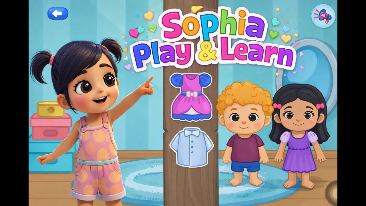 Aprende a vestirte para jugar y divertirse / Learn to dress up for play and fun