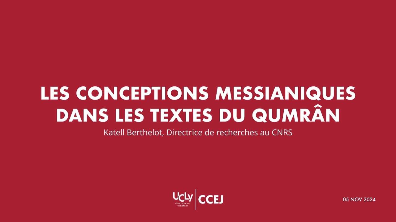 Les conceptions messianiques dans les textes du Qumrân