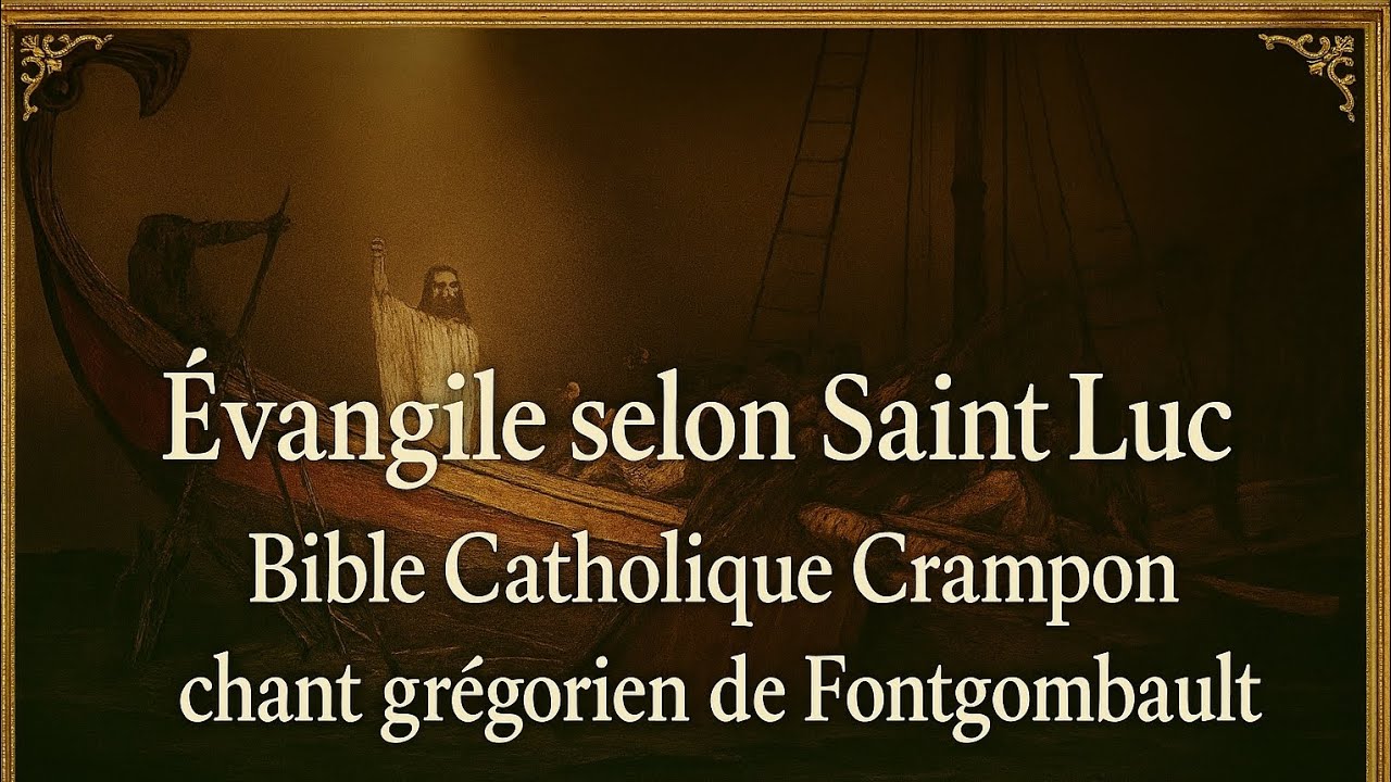 Évangile Saint Luc - Lecture audio accompagnée de chant grégorien