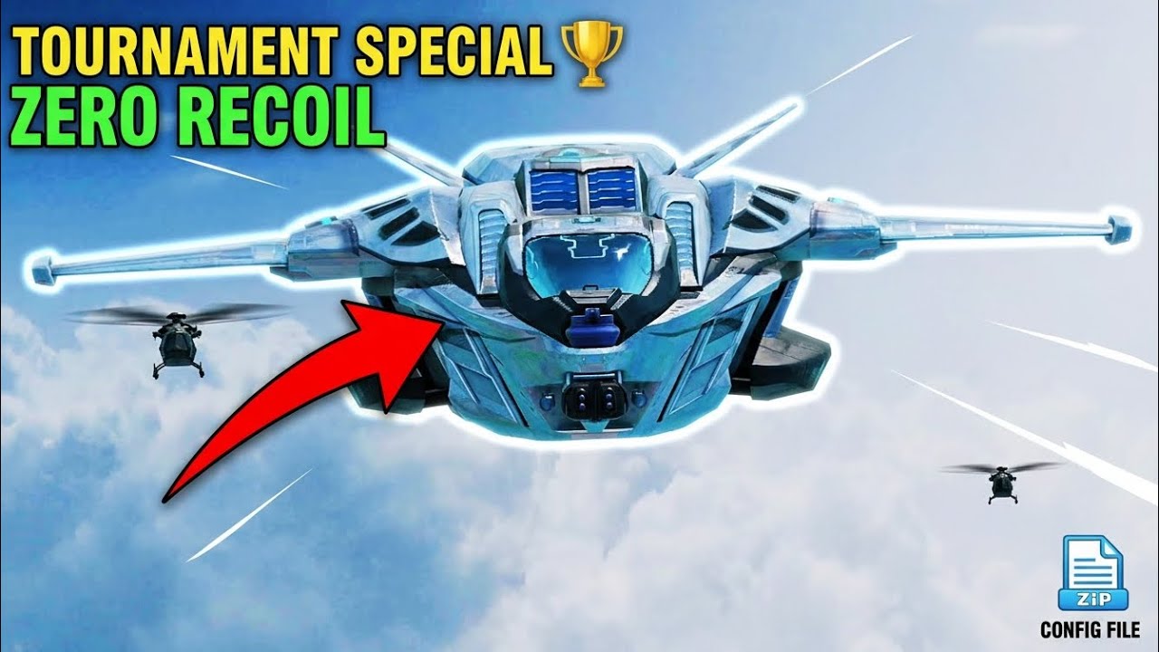 CODM TOURNAMENT SPECIAL CONFIG 🏆 ZERO RECOIL + AIM ASSIST (100% Safe) 😱
