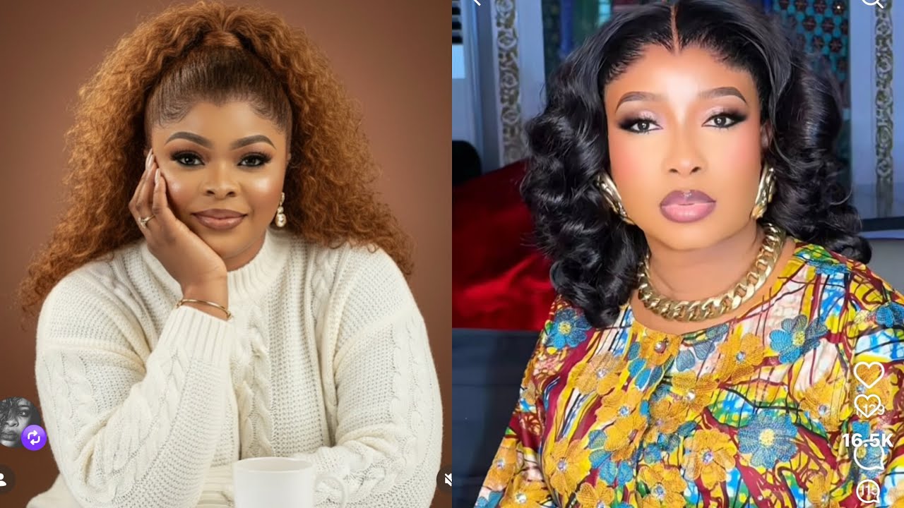 ‘I will deal with you if you involve my son in your fracas’ Dayo Amusa to Lizzy Anjorin in an Old VN