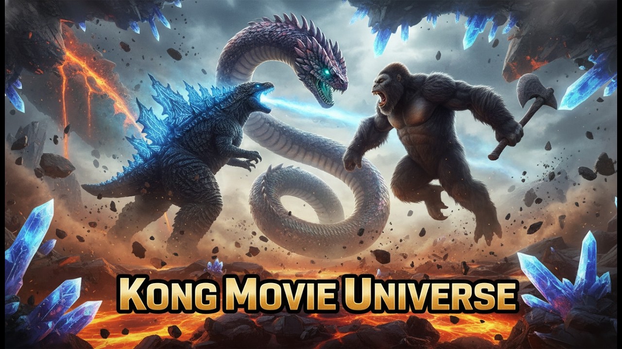 Godzilla vs. Kong vs. the Ancient Serpent: The Ultimate Clash