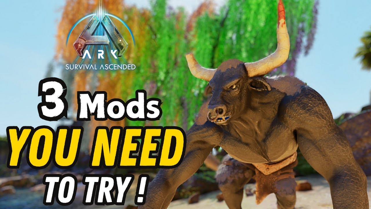 MYTHOLOGICAL Creatures, Glowing TREES And More | Ark Ascended | Mod Spotlight