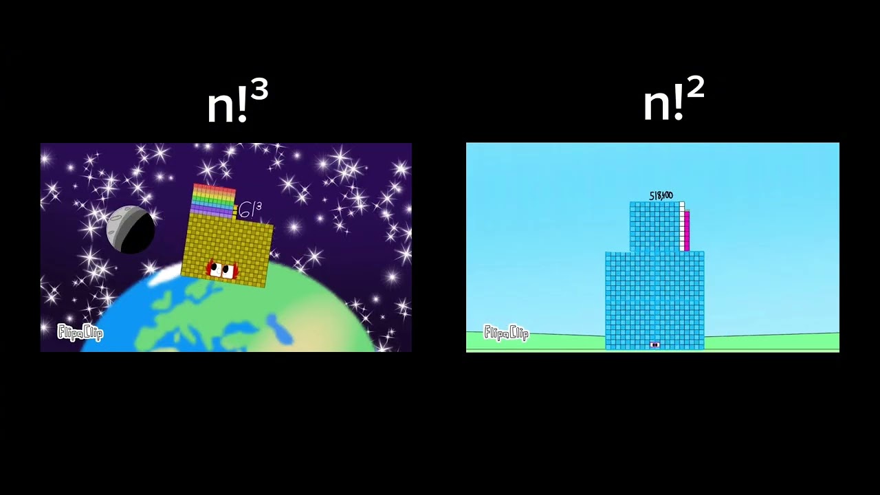 n!³ vs n!²