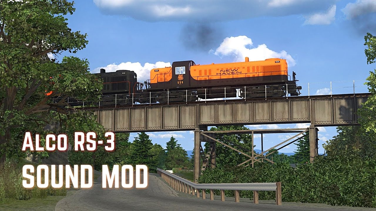 Train Simulator 2022: Alco RS-3  Sound Mod