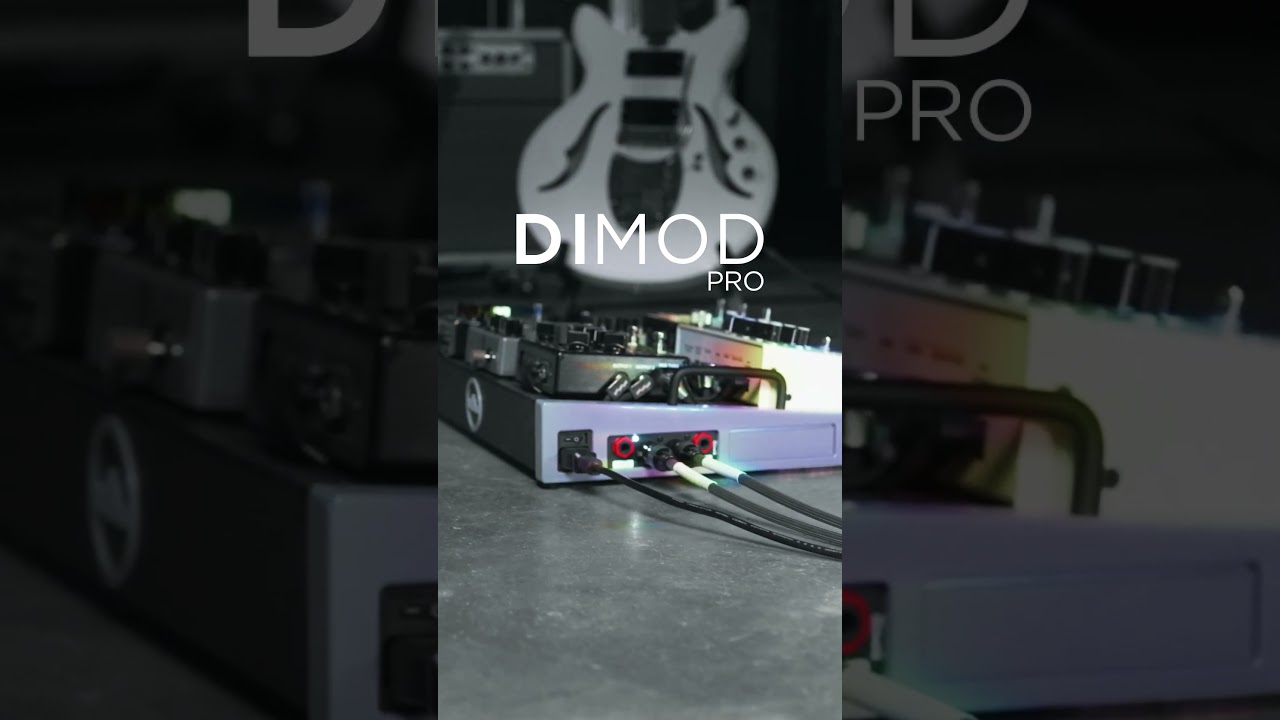Finally, a DI that understands your pedalboard's real estate struggles. #DIMODPro