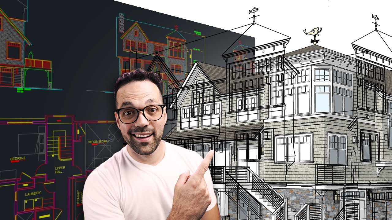 Импорт планов и фасадов САПР в SketchUp РУКОВОДСТВО