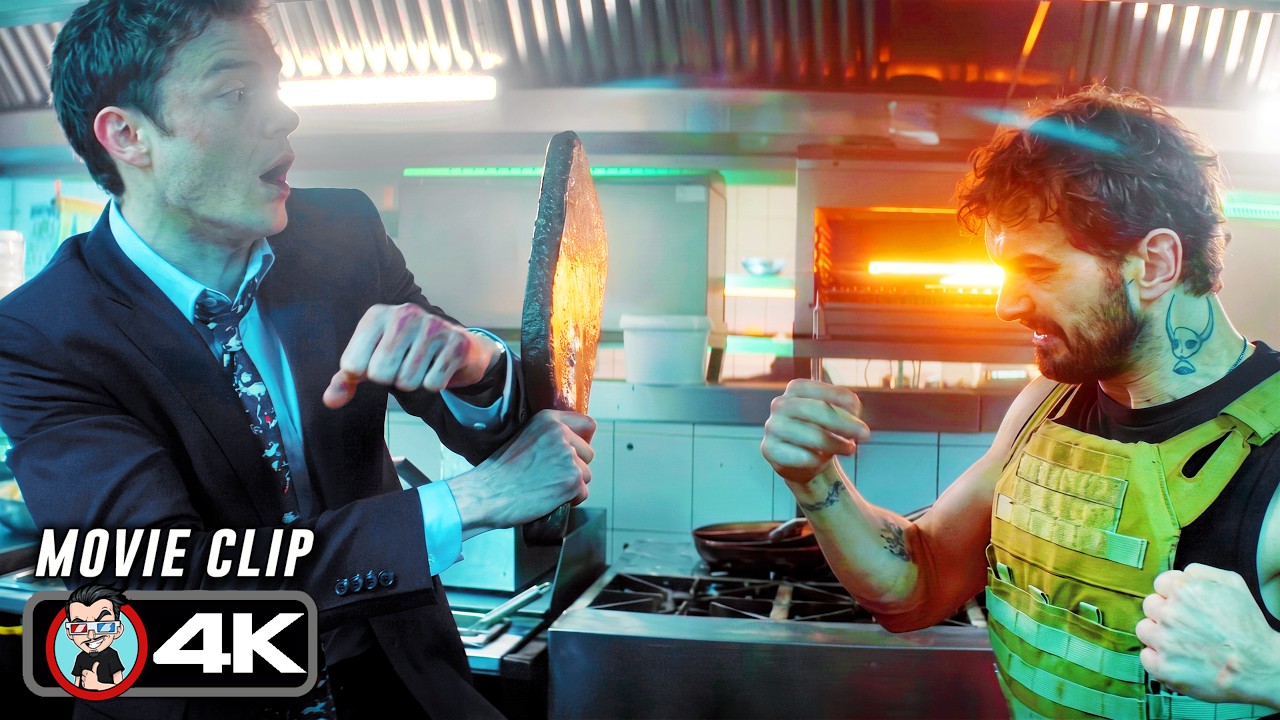 Painless Kitchen Fight Scene | NOVOCAINE (2025) Movie CLIP 4K
