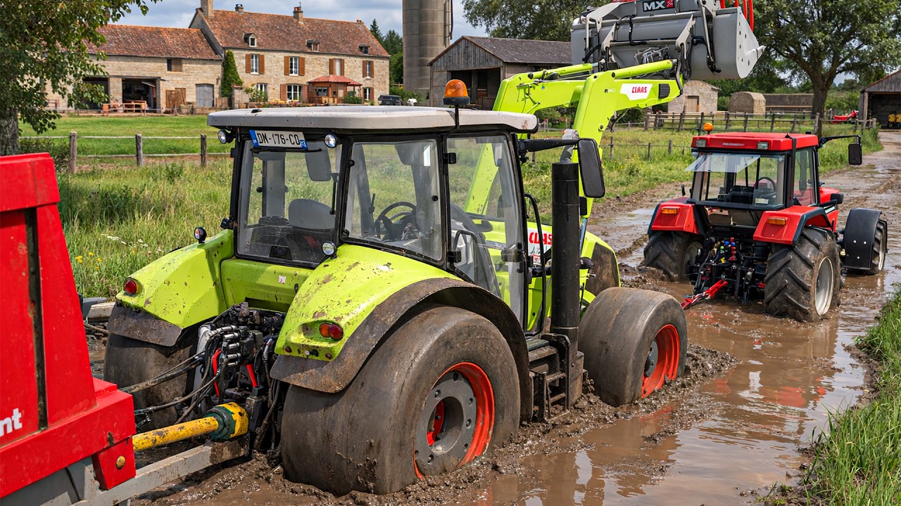 Pneus LISSES Bloquent les Tracteurs dans les Champs | Réalisme au MAX sur FS25