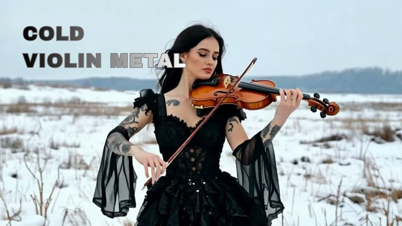 Dark Violin Metal Instrumental | for Cold Nights and Deep Focus