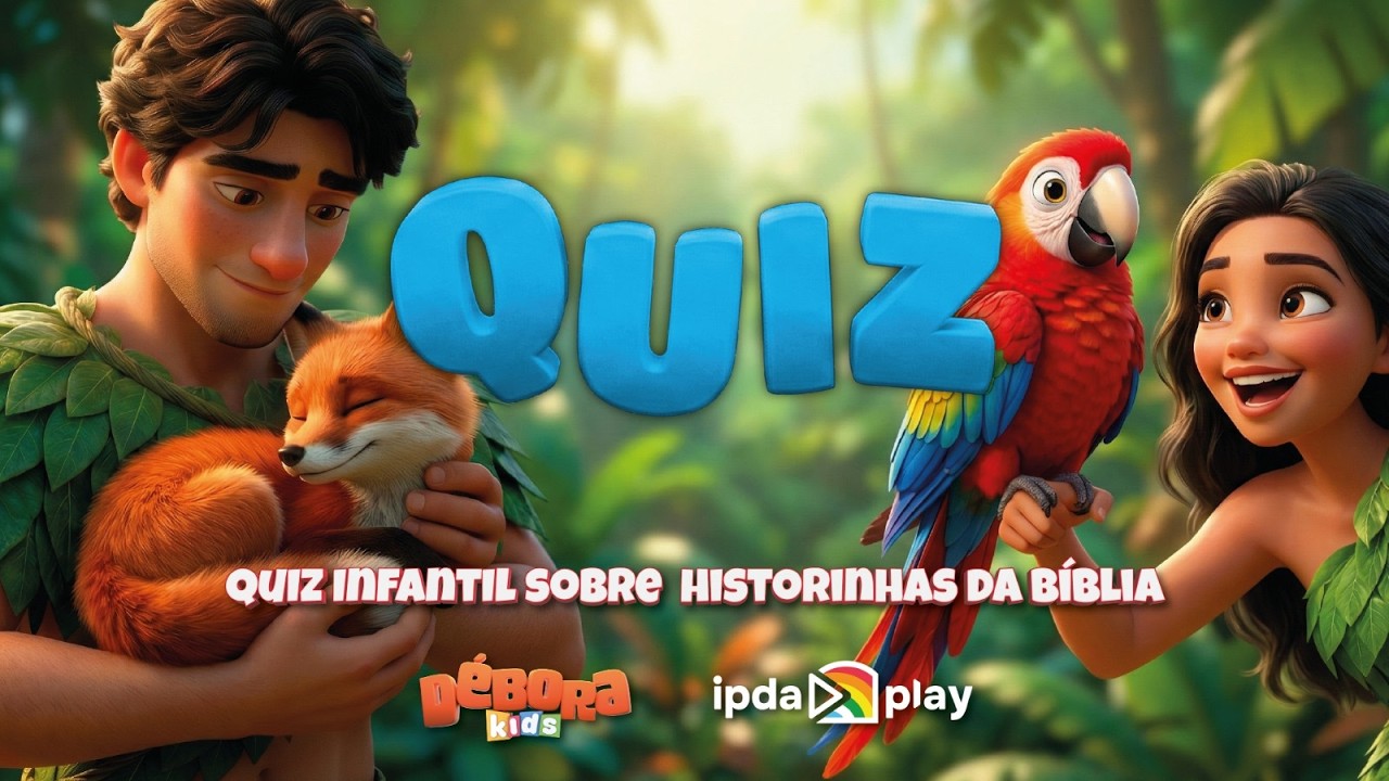 Quiz B&iacute;blico Infantil | Atividade Crist&atilde; Sobre A Cria&ccedil;&atilde;o Do Mundo &ndash; D&eacute;bora Kids