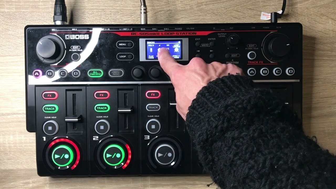 Tuto RC505 mkI et mkII - Synchronisation des pistes