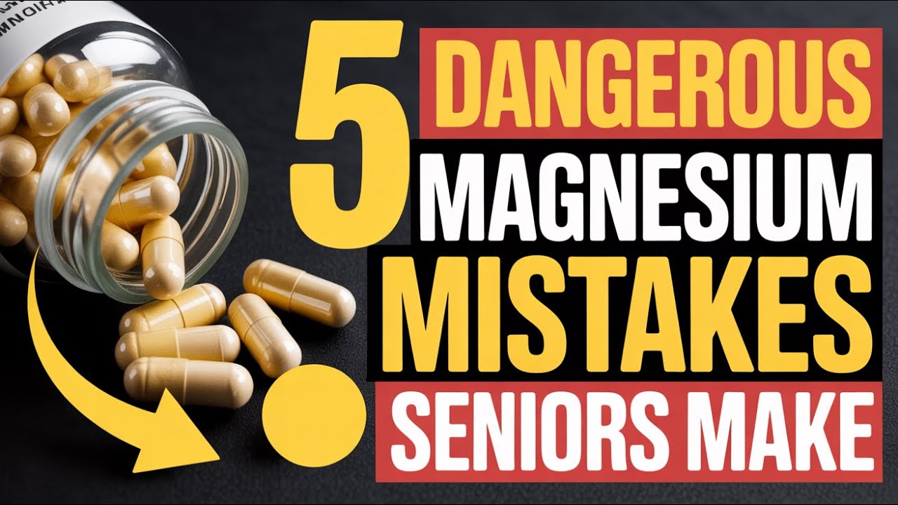 Magnesium Glycinate: The 5 Critical Errors Seniors Must Avoid for Better Health