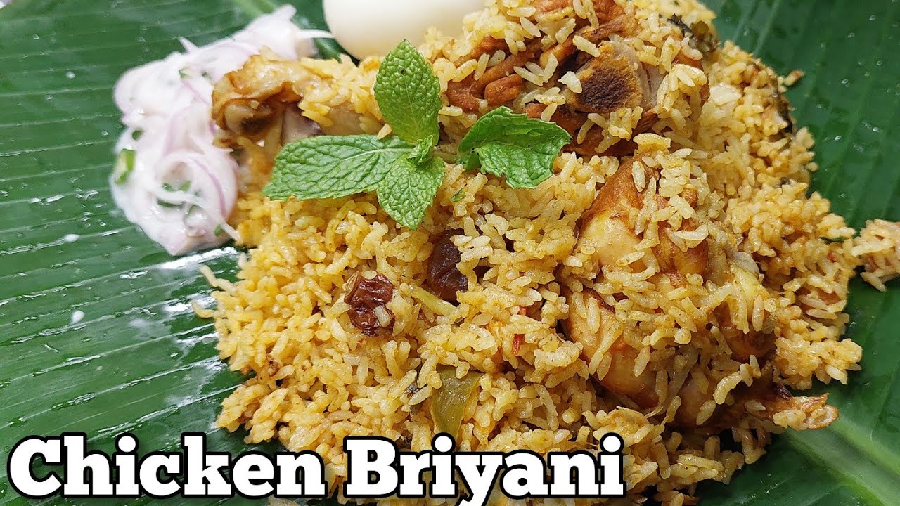 Simple & Tasty, Chicken Biryani in Rice Cooker| Nasi Briyani Ayam Mudah dan Sedap|Onion Raita Recipe