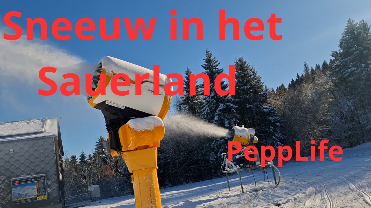 Sneeuw in het Sauerland @PeppLife.