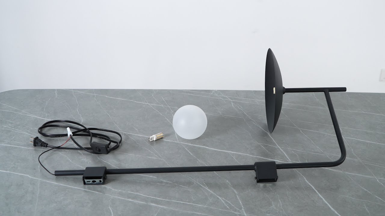 Gea Swing Arm Wall Lamp Installation Video by Vakkerlight &ndash; Flexible Form Meets Subtle Style