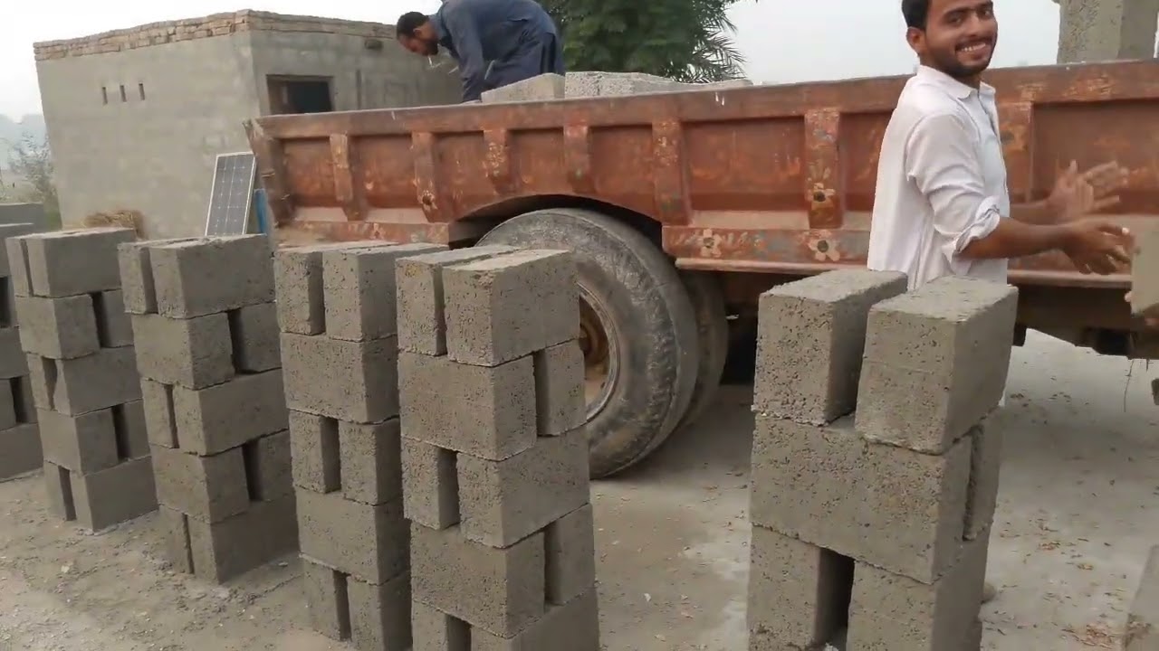 کنکریٹ بلاک کیسے لوڈکرتے ہیں bashirsaivra