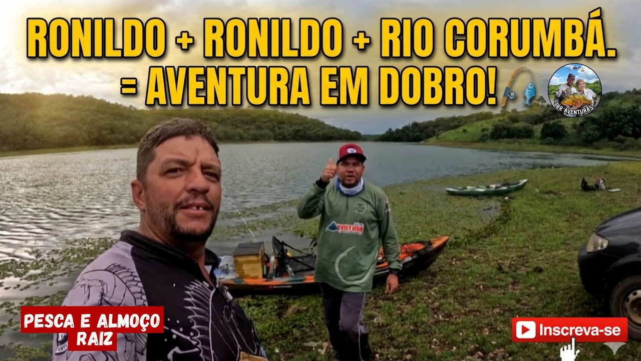 RR Aventura - Ronildo e Ronildo Na Pesca #viralvideo #pescaria #riocorumba #rraventuras