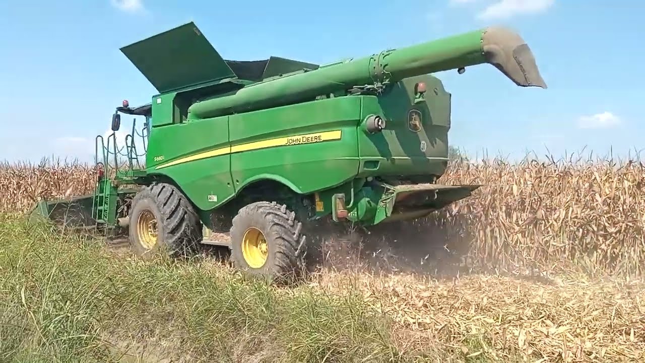 Trebbiatura mais 2022 | Corn harvest 🌽 | John Deere S 660i