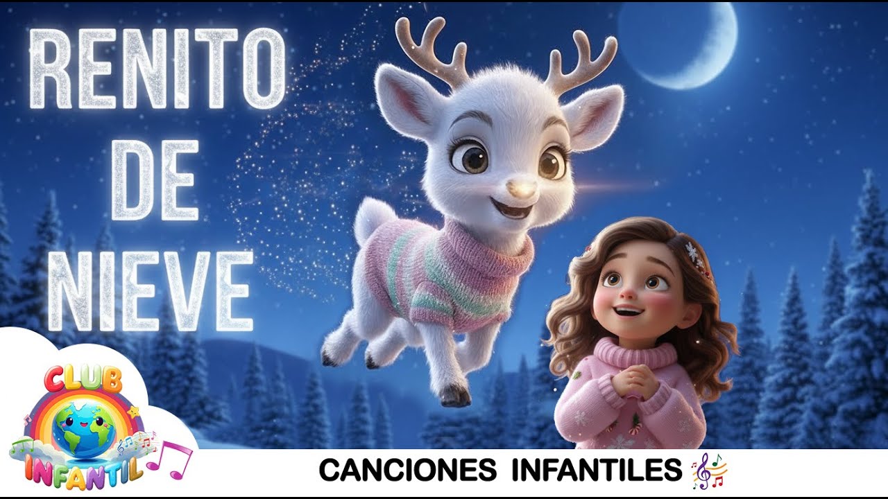👉 Canción Infantil🎵 | Renito de Nieve❄️Música Navideña para Niños🎄 | Club Mundo Infantil🌍