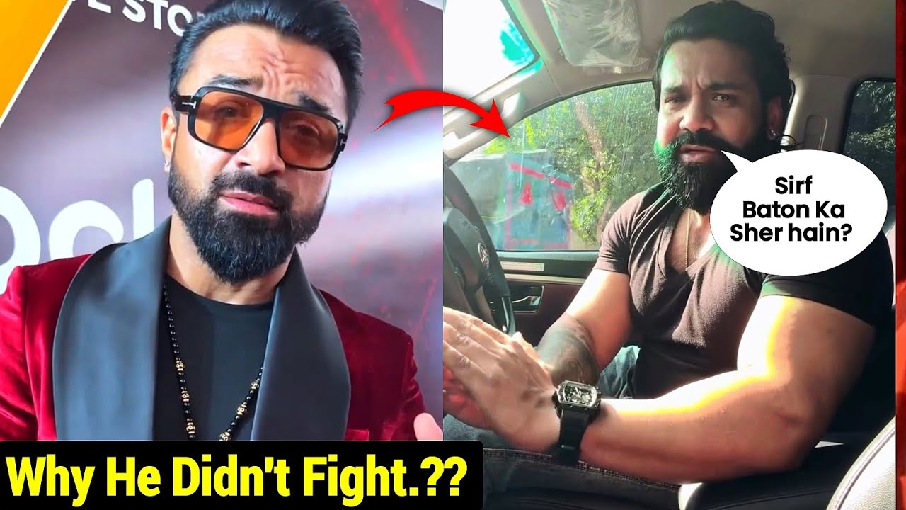 Ajaz Khan Finally Reveals Why He Didn&rsquo;t Fight Rajveer Sisodiya 😱