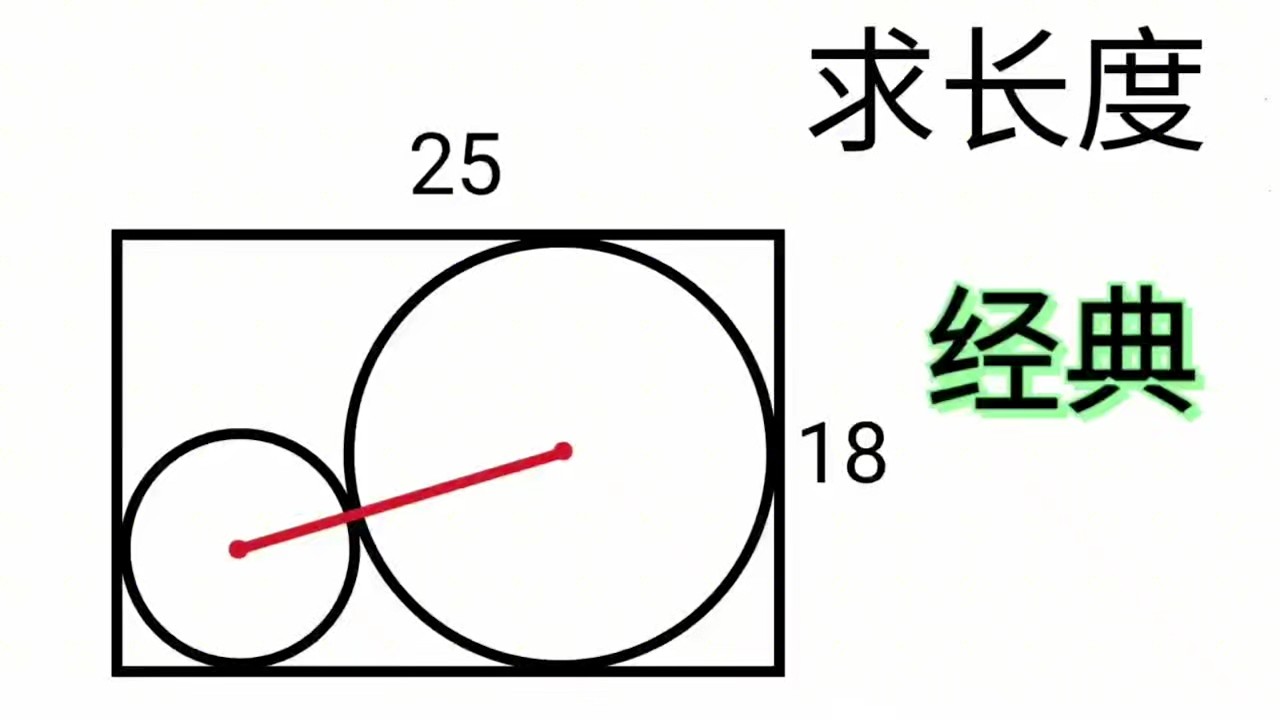 竞赛几何题，求長度，教你一招秒杀